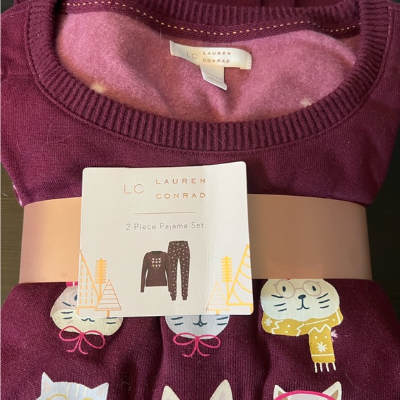 Lauren Conrad 2 piece pajama set - Picture 1 of 3